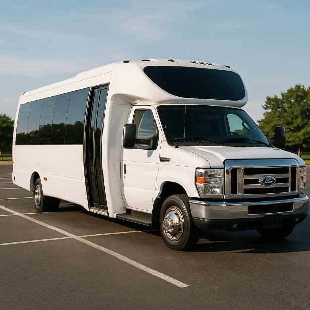 Charter Bus Rental Arvada 20 Passenger Minibus